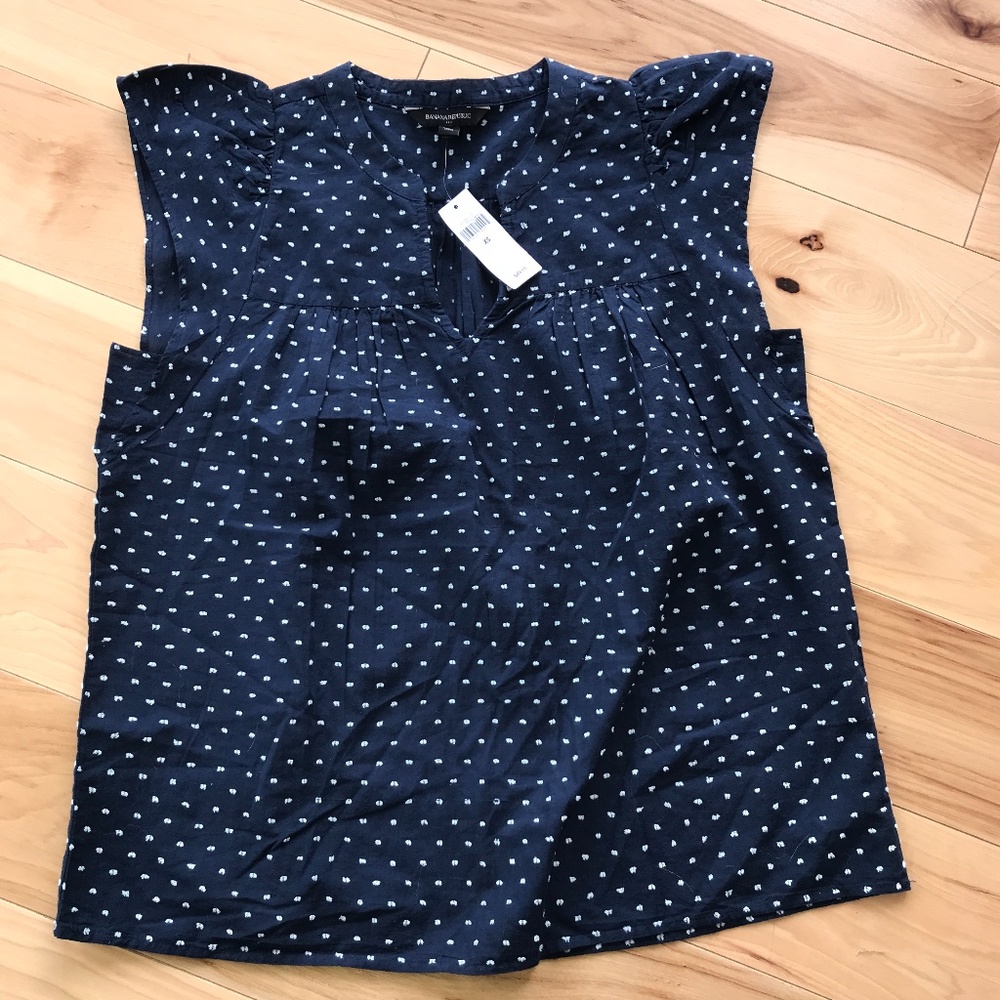 Blue Gingham Top - image 1